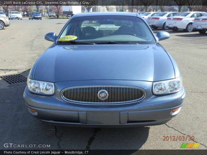 Steelmist Gray Metallic / Gray 2005 Buick LaCrosse CXL