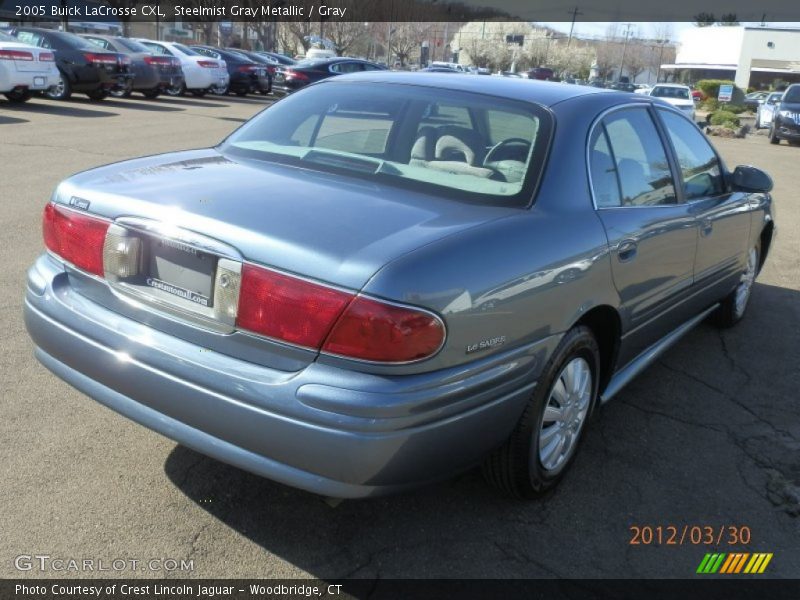 Steelmist Gray Metallic / Gray 2005 Buick LaCrosse CXL