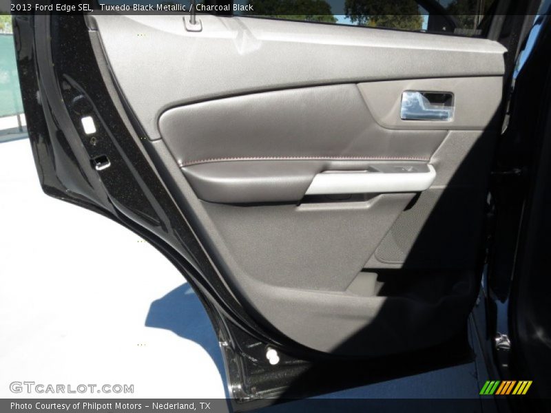 Tuxedo Black Metallic / Charcoal Black 2013 Ford Edge SEL