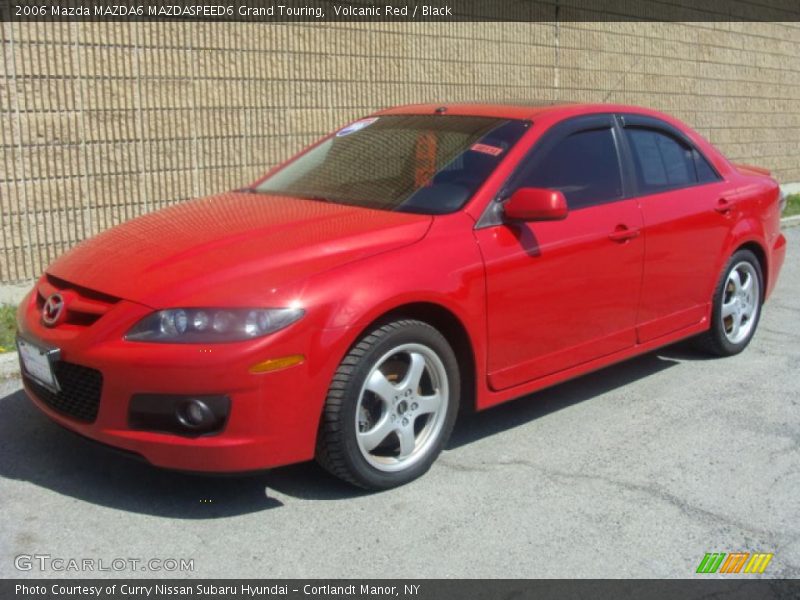 Volcanic Red / Black 2006 Mazda MAZDA6 MAZDASPEED6 Grand Touring