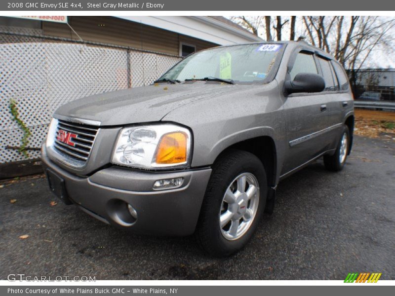 Steel Gray Metallic / Ebony 2008 GMC Envoy SLE 4x4