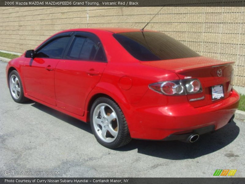 Volcanic Red / Black 2006 Mazda MAZDA6 MAZDASPEED6 Grand Touring