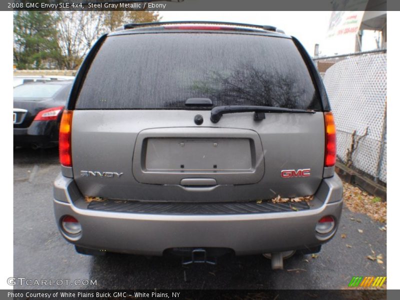 Steel Gray Metallic / Ebony 2008 GMC Envoy SLE 4x4