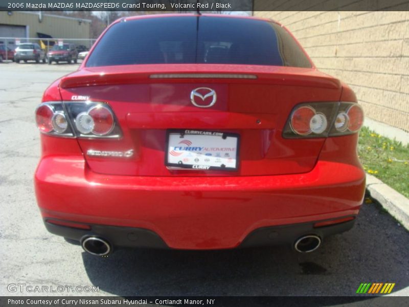 Volcanic Red / Black 2006 Mazda MAZDA6 MAZDASPEED6 Grand Touring