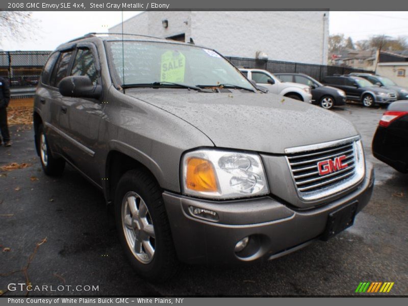 Steel Gray Metallic / Ebony 2008 GMC Envoy SLE 4x4