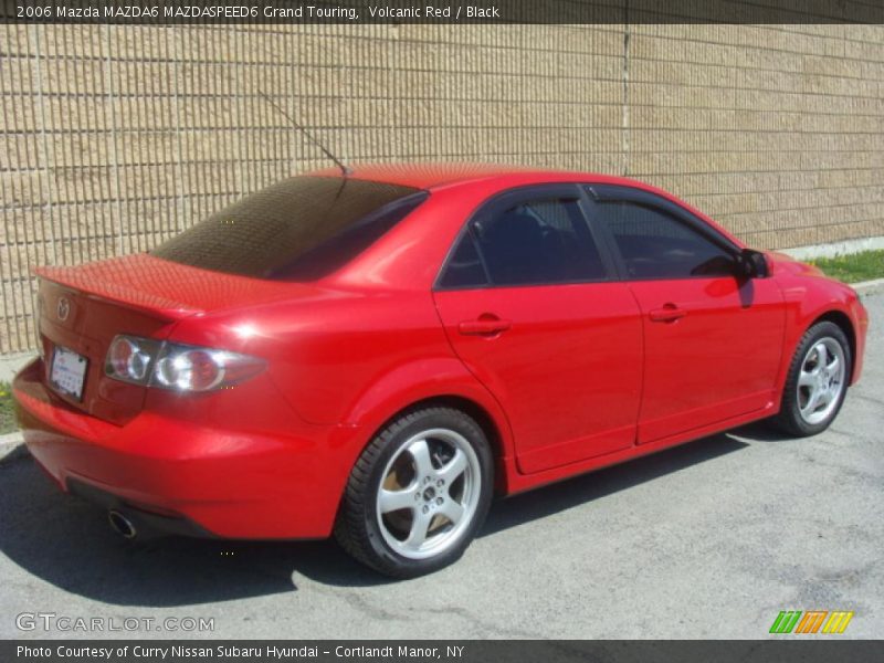Volcanic Red / Black 2006 Mazda MAZDA6 MAZDASPEED6 Grand Touring