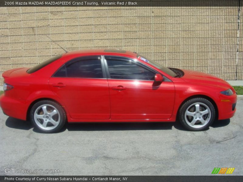 Volcanic Red / Black 2006 Mazda MAZDA6 MAZDASPEED6 Grand Touring