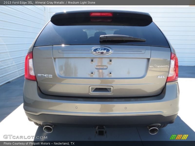 Mineral Gray Metallic / Medium Light Stone 2013 Ford Edge SEL