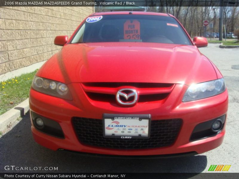 Volcanic Red / Black 2006 Mazda MAZDA6 MAZDASPEED6 Grand Touring