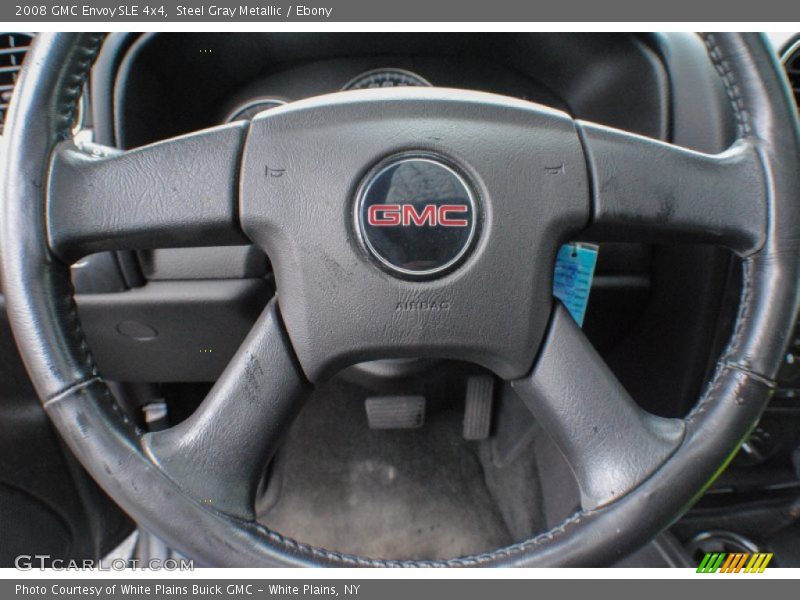 Steel Gray Metallic / Ebony 2008 GMC Envoy SLE 4x4