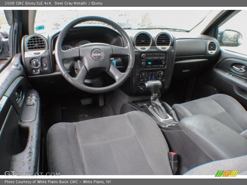 Steel Gray Metallic / Ebony 2008 GMC Envoy SLE 4x4