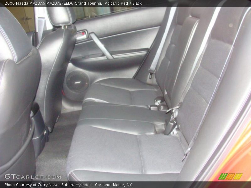 Volcanic Red / Black 2006 Mazda MAZDA6 MAZDASPEED6 Grand Touring