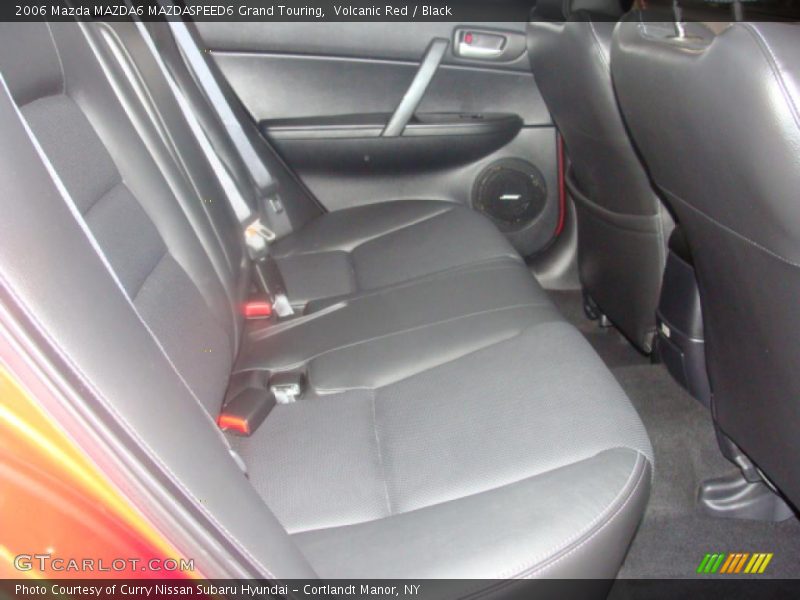 Volcanic Red / Black 2006 Mazda MAZDA6 MAZDASPEED6 Grand Touring