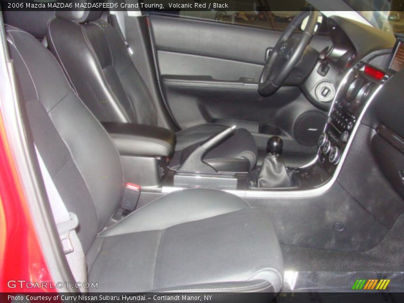 Volcanic Red / Black 2006 Mazda MAZDA6 MAZDASPEED6 Grand Touring