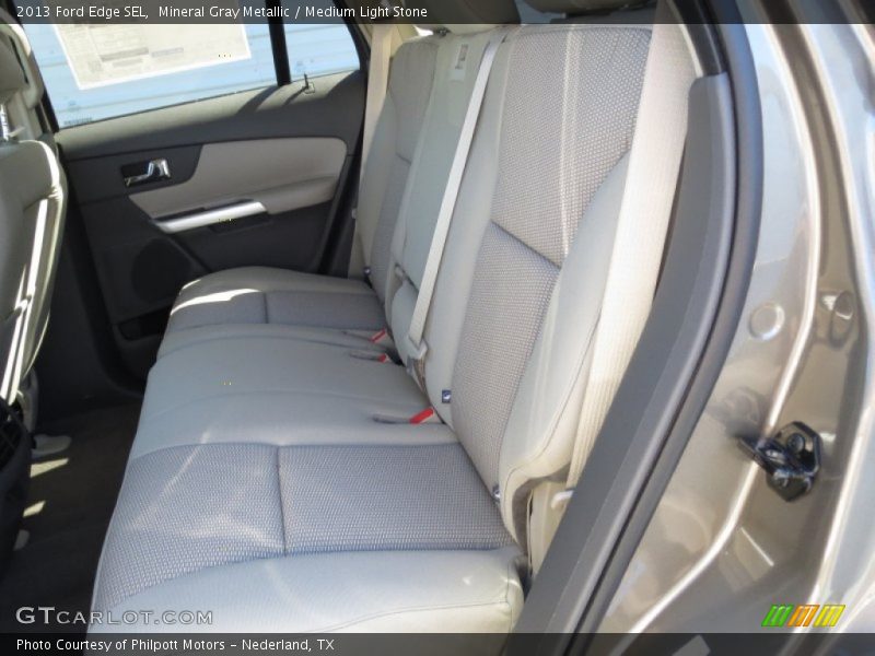 Mineral Gray Metallic / Medium Light Stone 2013 Ford Edge SEL