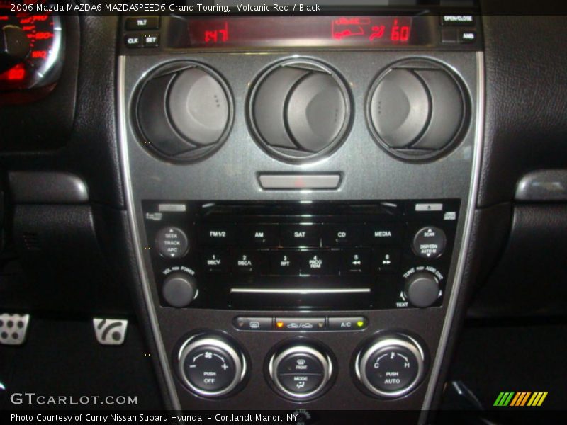 Volcanic Red / Black 2006 Mazda MAZDA6 MAZDASPEED6 Grand Touring