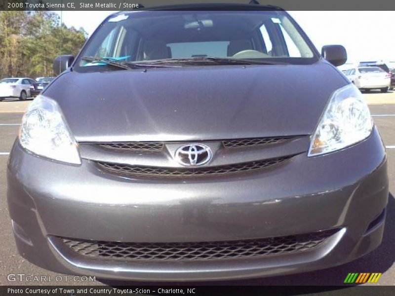 Slate Metallic / Stone 2008 Toyota Sienna CE