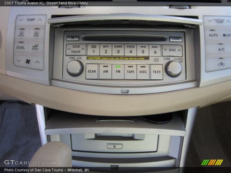 Desert Sand Mica / Ivory 2007 Toyota Avalon XL