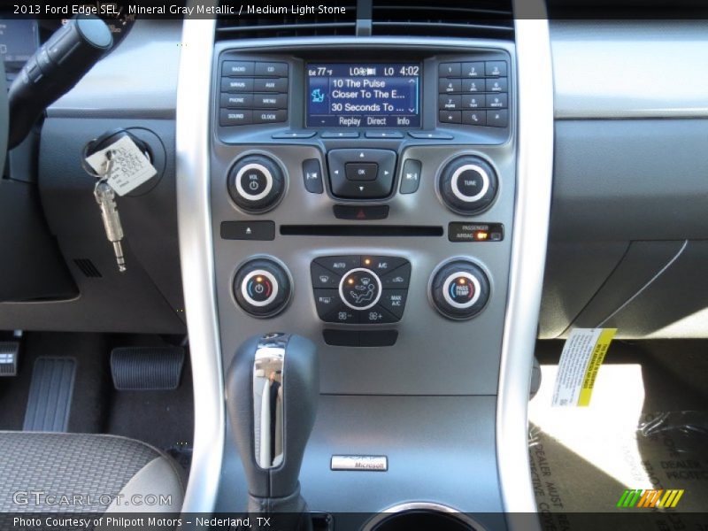 Mineral Gray Metallic / Medium Light Stone 2013 Ford Edge SEL