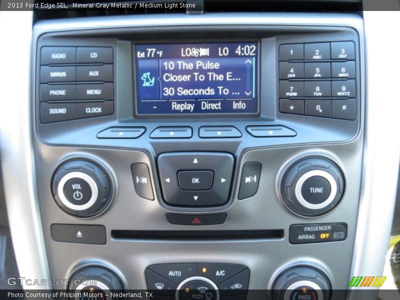 Mineral Gray Metallic / Medium Light Stone 2013 Ford Edge SEL