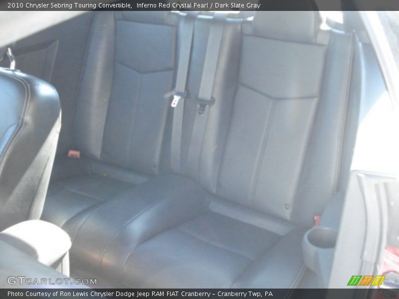 Inferno Red Crystal Pearl / Dark Slate Gray 2010 Chrysler Sebring Touring Convertible