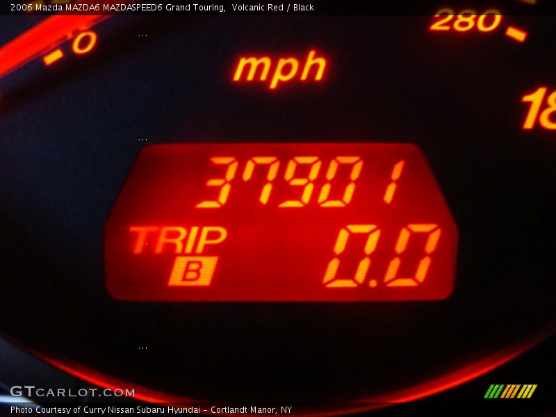 Volcanic Red / Black 2006 Mazda MAZDA6 MAZDASPEED6 Grand Touring