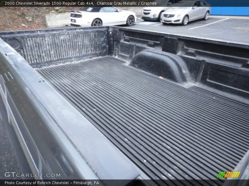 Charcoal Gray Metallic / Graphite 2000 Chevrolet Silverado 1500 Regular Cab 4x4