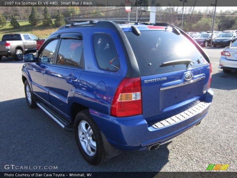 Smart Blue / Black 2007 Kia Sportage EX V6 4WD