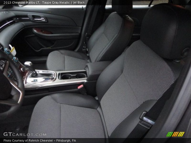Taupe Gray Metallic / Jet Black 2013 Chevrolet Malibu LT