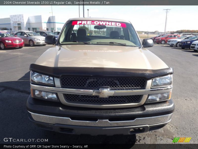 Sandstone Metallic / Tan 2004 Chevrolet Silverado 1500 LS Regular Cab