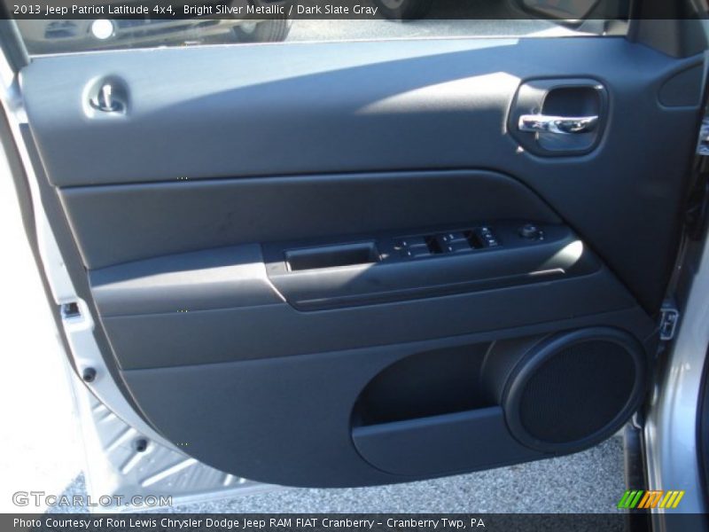 Bright Silver Metallic / Dark Slate Gray 2013 Jeep Patriot Latitude 4x4