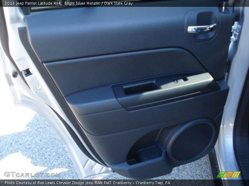 Bright Silver Metallic / Dark Slate Gray 2013 Jeep Patriot Latitude 4x4
