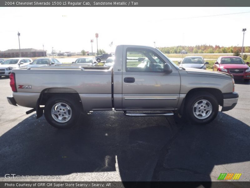 Sandstone Metallic / Tan 2004 Chevrolet Silverado 1500 LS Regular Cab