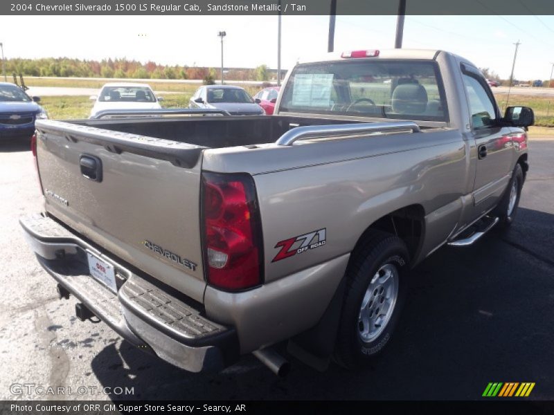 Sandstone Metallic / Tan 2004 Chevrolet Silverado 1500 LS Regular Cab