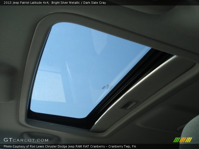 Bright Silver Metallic / Dark Slate Gray 2013 Jeep Patriot Latitude 4x4