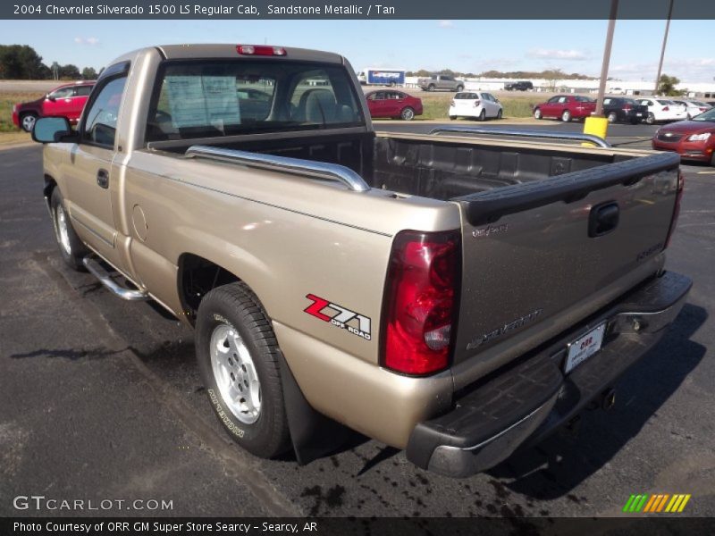 Sandstone Metallic / Tan 2004 Chevrolet Silverado 1500 LS Regular Cab