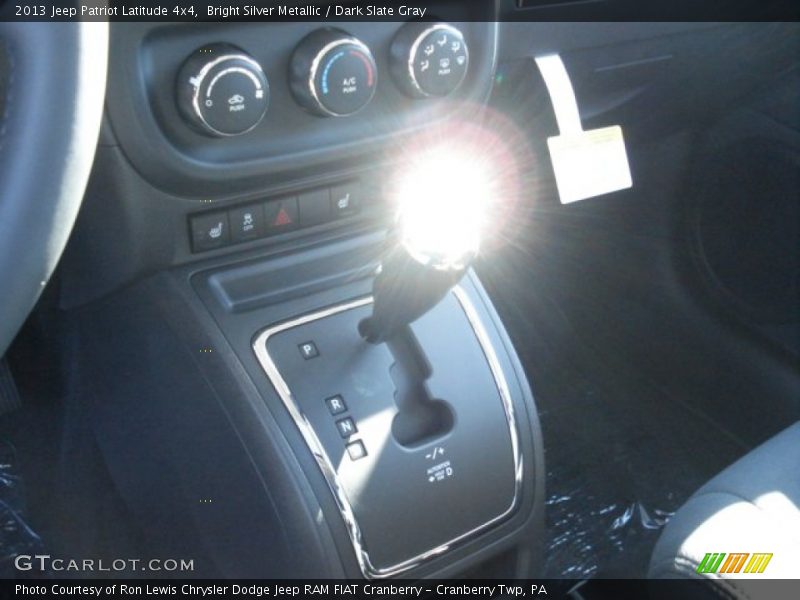Bright Silver Metallic / Dark Slate Gray 2013 Jeep Patriot Latitude 4x4