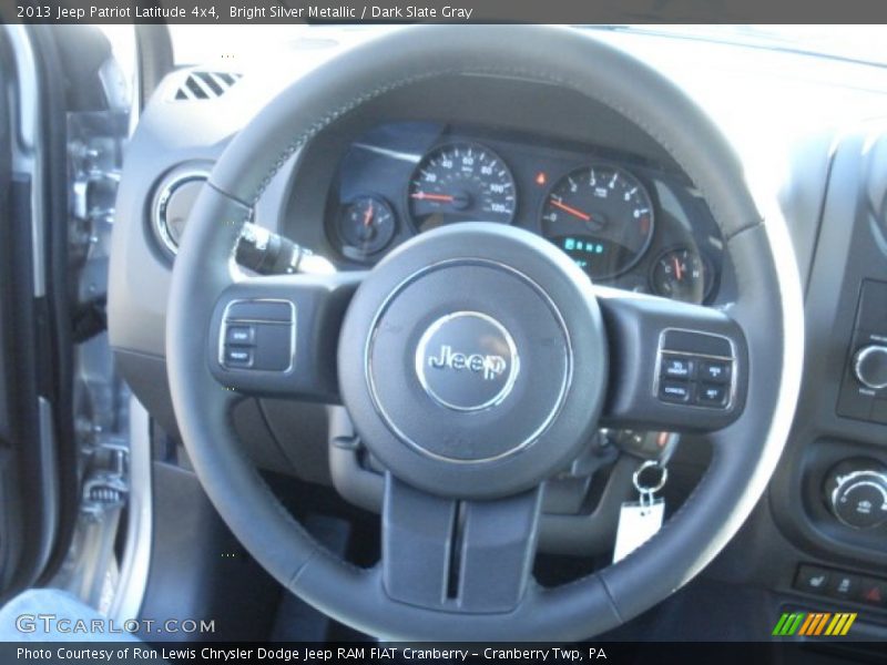 Bright Silver Metallic / Dark Slate Gray 2013 Jeep Patriot Latitude 4x4