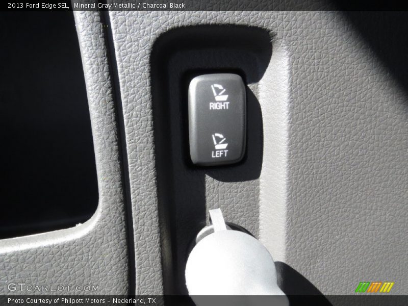 Mineral Gray Metallic / Charcoal Black 2013 Ford Edge SEL