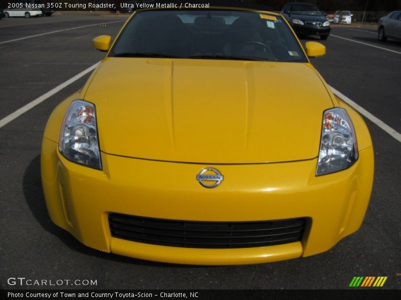 Ultra Yellow Metallic / Charcoal 2005 Nissan 350Z Touring Roadster