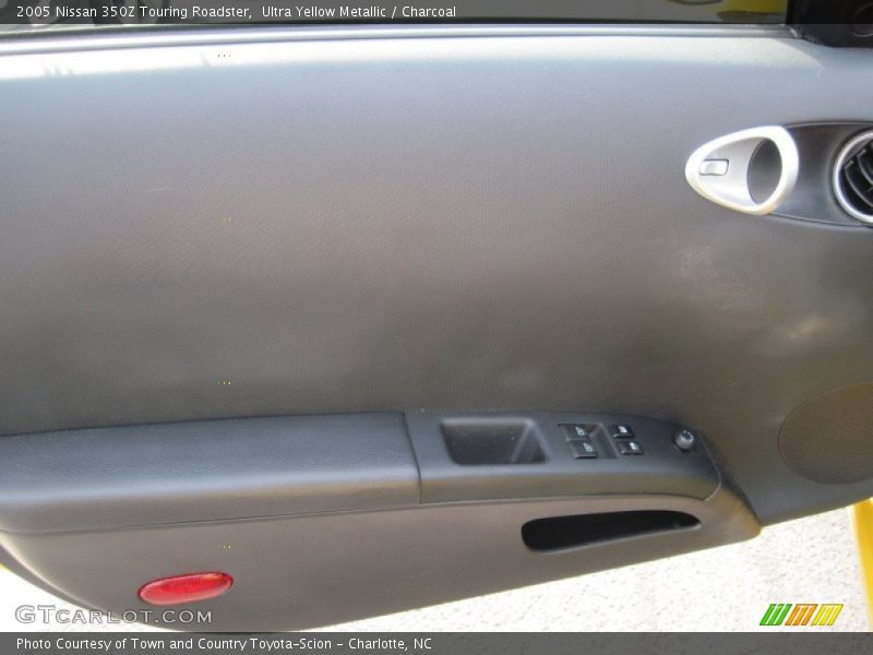 Ultra Yellow Metallic / Charcoal 2005 Nissan 350Z Touring Roadster