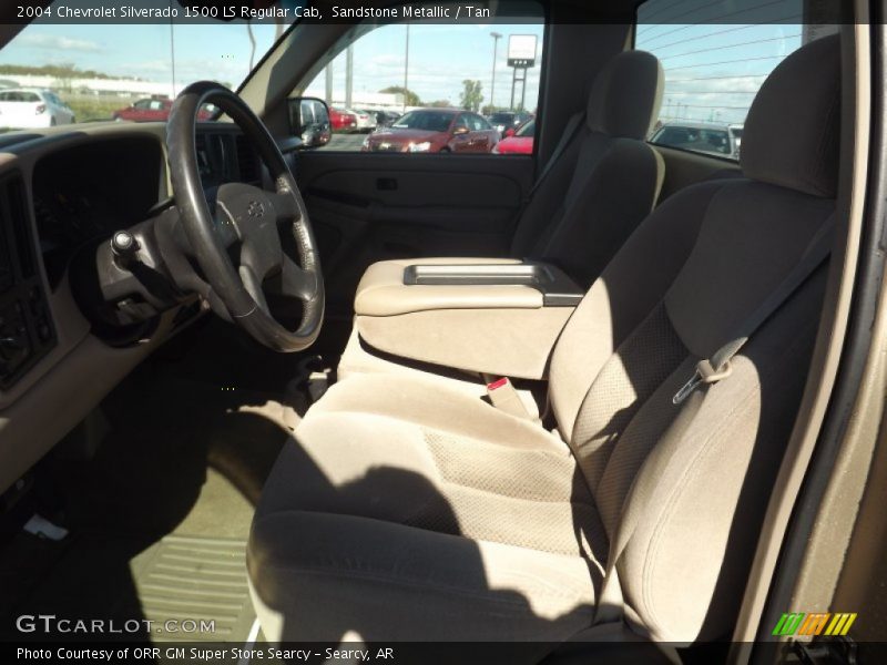 Sandstone Metallic / Tan 2004 Chevrolet Silverado 1500 LS Regular Cab