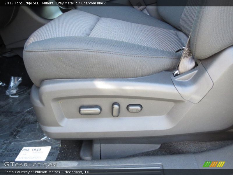 Mineral Gray Metallic / Charcoal Black 2013 Ford Edge SEL