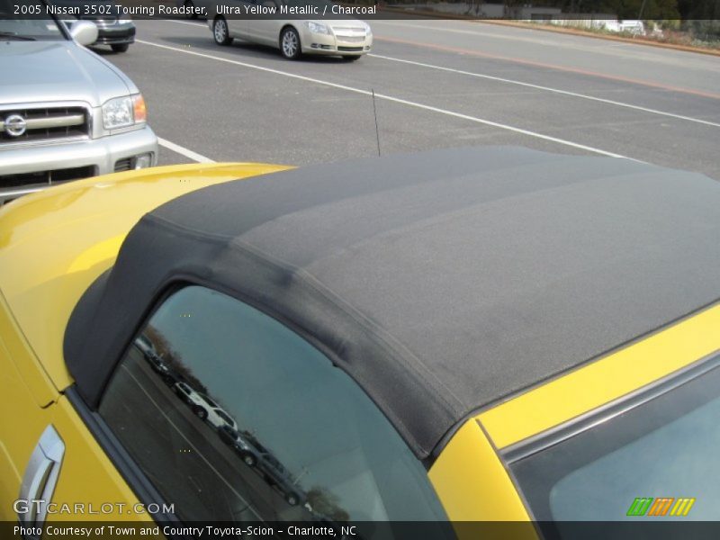 Ultra Yellow Metallic / Charcoal 2005 Nissan 350Z Touring Roadster