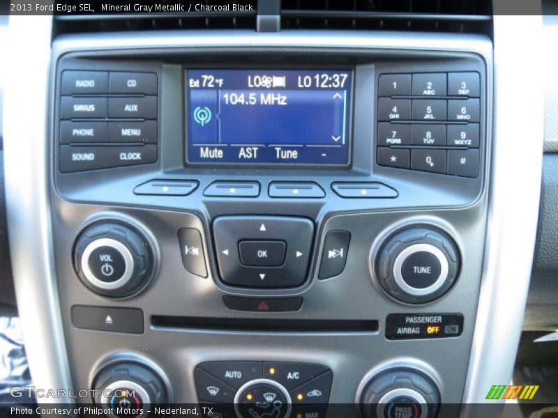 Mineral Gray Metallic / Charcoal Black 2013 Ford Edge SEL
