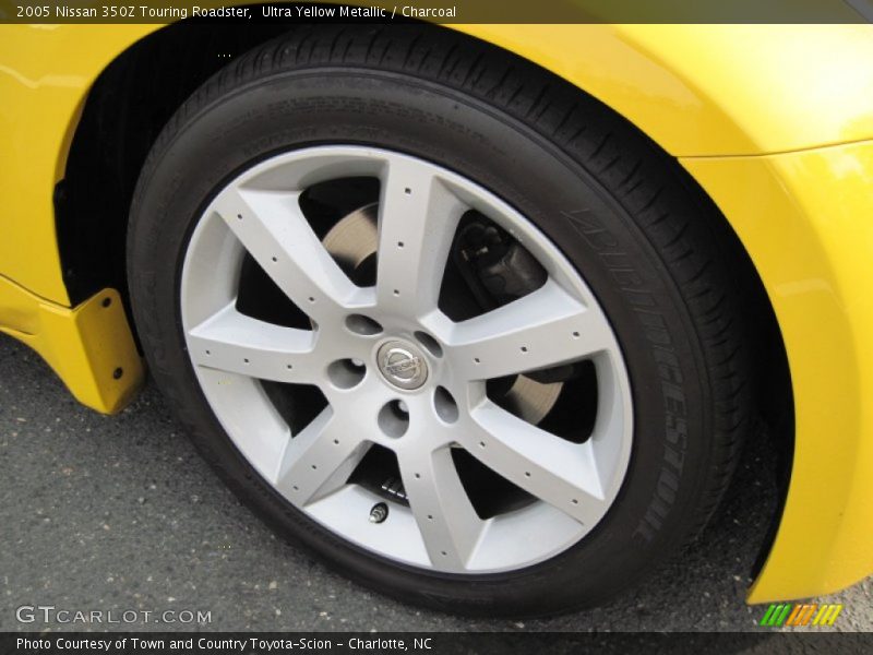 Ultra Yellow Metallic / Charcoal 2005 Nissan 350Z Touring Roadster