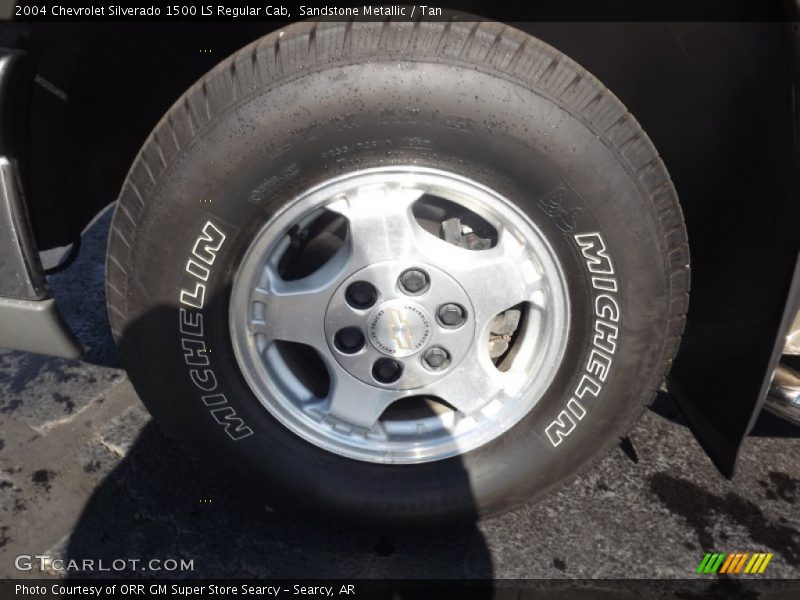 Sandstone Metallic / Tan 2004 Chevrolet Silverado 1500 LS Regular Cab