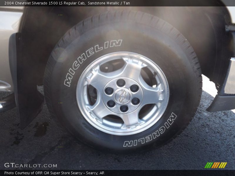 Sandstone Metallic / Tan 2004 Chevrolet Silverado 1500 LS Regular Cab