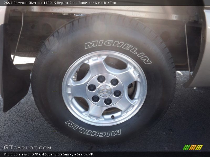Sandstone Metallic / Tan 2004 Chevrolet Silverado 1500 LS Regular Cab