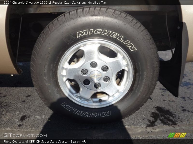 Sandstone Metallic / Tan 2004 Chevrolet Silverado 1500 LS Regular Cab